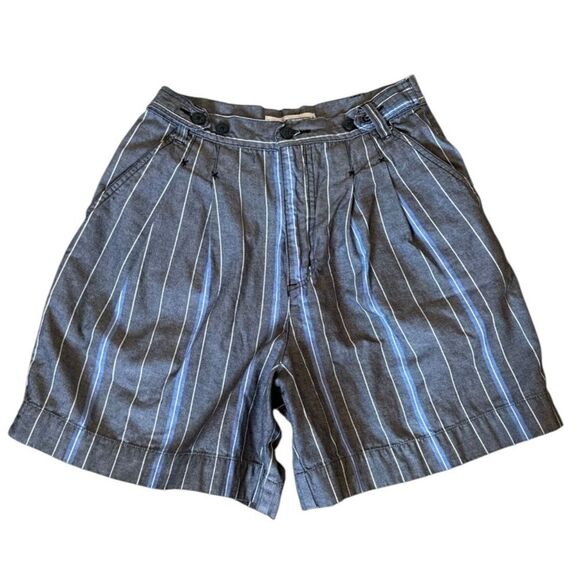 Geoffrey Beene Vintage High-Waisted Pleated Shorts‎ Size 6 Beige Cotton Classic - Picture 1 of 6